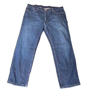 Levis Mens 559 Relaxed Straight Fit Jeans 40 x 30 Blue Denim